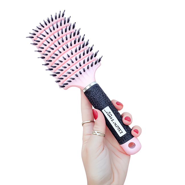 Brush through knots
